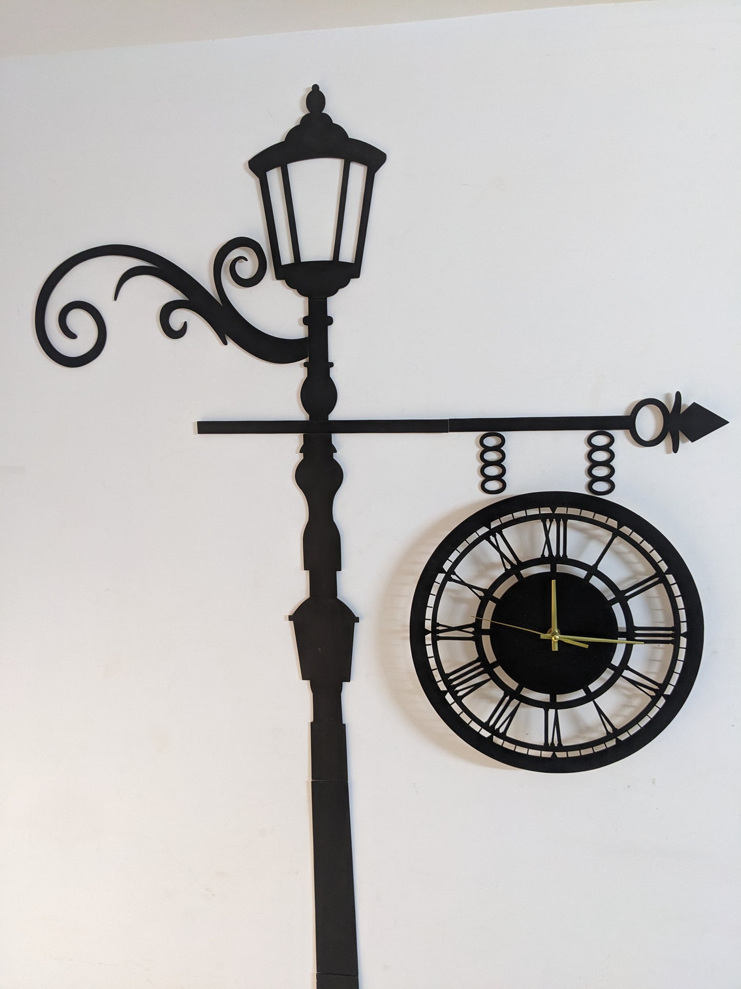 Italian Designed Street Wall Clock | Wall Decor