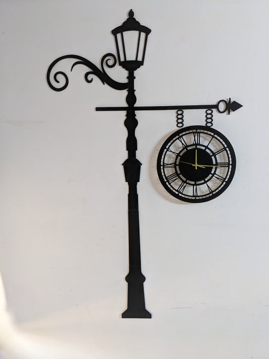 Italian Designed Street Wall Clock | Wall Decor